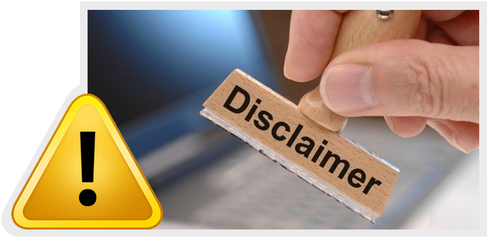 disclaimer
